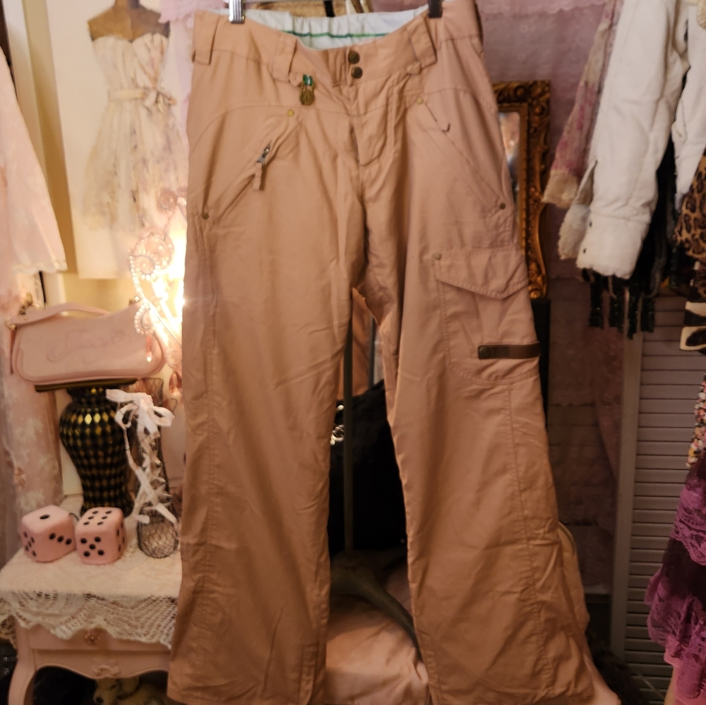 Volcom Tan Cargo Pants